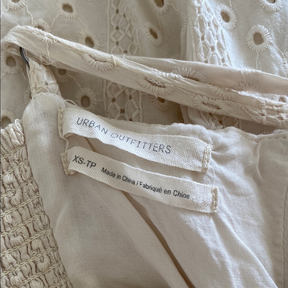 Cream Button-Down Dress - image 4